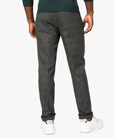 pantalon homme a carreaux imprime pantalons de costume8536001_3