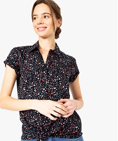 GEMO Chemise femme imprimée à manches courtes Imprimé