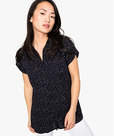 GEMO Chemise femme imprimée à manches courtes Imprimé