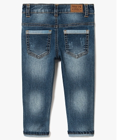pantalons jean en polyester recycle gris jeans8643101_2
