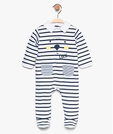 GEMO Pyjama bébé à rayures - Lulu Castagnette Imprimé
