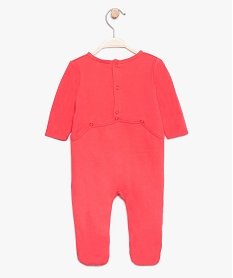 pyjama bebe fille en jersey avec motif cactus et lama paillete multicolore8684001_2