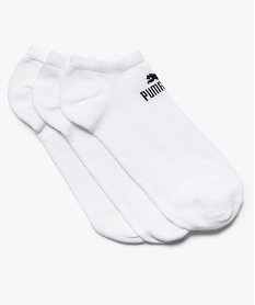 GEMO Chaussettes homme courtes - Puma (lot de 3) Blanc