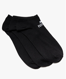 GEMO Chaussettes homme courtes - Puma (lot de 3) noir standard