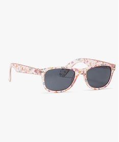 lunettes de soleil fille avec motifs fleuris multicolore8701501_1