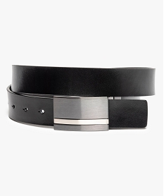 ceinture homme en cuir reversible noir ceintures et bretelles8710601_1