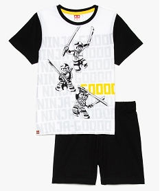 GEMO Pyjashort garçon avec motifs Ninjago - Lego kaki fonce