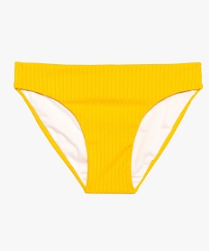 bas de maillot de bain fille uni sans coutures jaune8740501_1