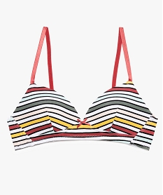 GEMO Soutien-gorge fille paddé à motifs Imprimé