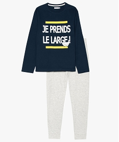 GEMO Pyjama garçon motif baleine Bleu