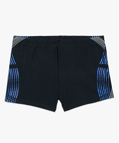 maillot de bain homme avec bandes colorees sur les cotes noir maillots de bain8755001_1