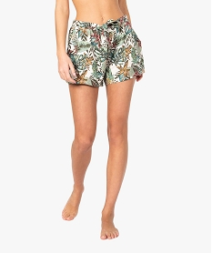 GEMO Short de pyjama femme Imprimé