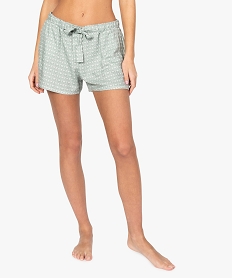 short de pyjama femme imprime8755701_1