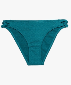 bas de maillot de bain femme avec detail fantaisie sur les cotes vert bas de maillots de bain8763201_4