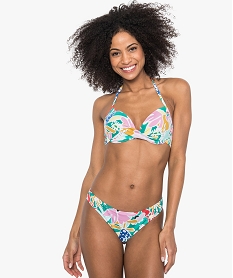 bas de maillot de bain femme a fleurs graphiques forme slip imprime bas de maillots de bain8764301_3