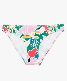 bas de maillot de bain femme a fleurs graphiques forme slip imprime8764301_4