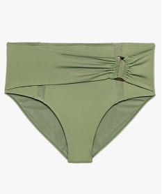 bas de maillot de bain femme avec boucle decorative vert bas de maillots de bain8764601_4