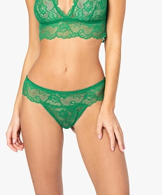 tanga en dentelle transparente vert strings tangas8775301_1