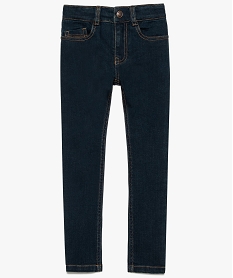 GEMO Jean garçon coupe skinny en matière stretch Bleu