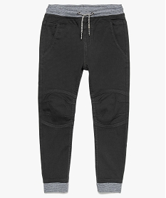 pantalon garcon avec finitions jogging chinees gris8794101_1