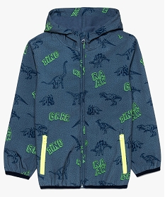 GEMO Blouson déperlant garçon avec motifs dinosaures Imprimé