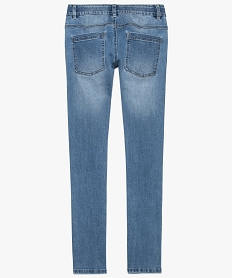 jean garcon coupe skinny delave avec fibres recyclees gris jeans8811201_3