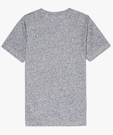 tee-shirt garcon uni a manches courtes gris tee-shirts8816701_2