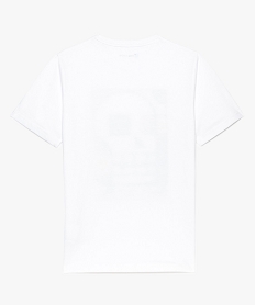 tee-shirt a manches courtes garcon avec motifs blanc8819501_2