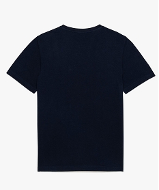 tee-shirt garcon a manches courtes avec imprime tropical devant bleu8820401_2