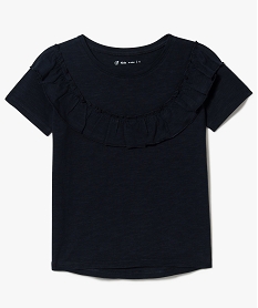 ROBE AOP FEUILLAGE TEE-SHIRT NAVY LUMINEUX