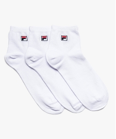 chaussettes de sport courtes pour homme (lot de 3) - fila blanc standard8864701_1