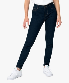 jean femme slim taille normale stretch bleu8872001_1