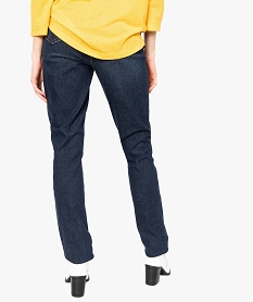 jean femme regular taille haute en denim stretch brut gris pantalons jeans et leggings8872401_3
