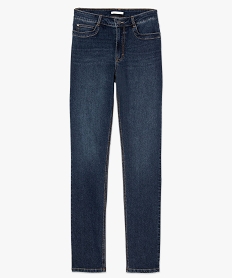 jean femme regular taille haute en denim stretch brut gris pantalons jeans et leggings8872401_4