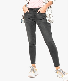 jean slim pour femme forme push-up gris pantalons jeans et leggings8874001_1