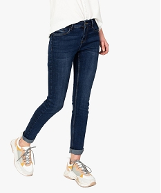 jean femme coupe slim sculptant bleu8876501_1