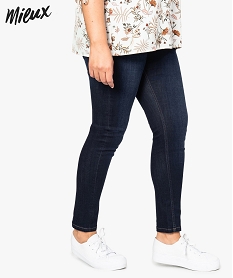 jean femme slim extensible en polyester recycle bleu pantalons et jeans8877201_1
