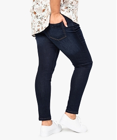 jean femme slim extensible en polyester recycle bleu pantalons et jeans8877201_3