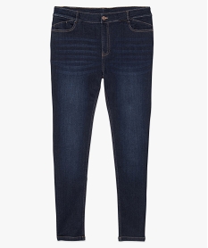 jean femme slim extensible en polyester recycle bleu pantalons et jeans8877201_4