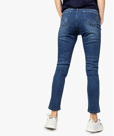 jean femme skinny 78e avec faux plis et abrasions gris pantalons jeans et leggings8878201_3
