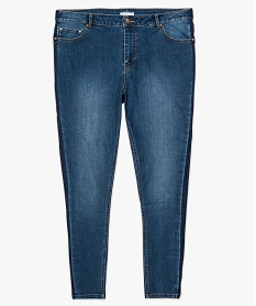 jean femme slim bicolore gris pantalons et jeans8878301_4