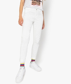 LING.BAS ECRU PANTALON BLANC