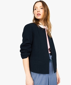 SANS GENRE NOIR VESTE NAVY