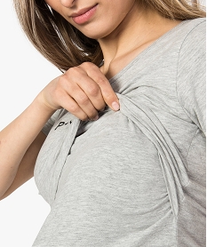 tee-shirt de grossesse et dallaitement en coton bio imprime imprime8898101_2