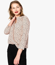 HOMEWEAR IMPRIME TEE-SHIRT AOP ANIMALIER