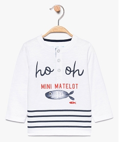 NU-PIED ROUGE TEE-SHIRT BLANC