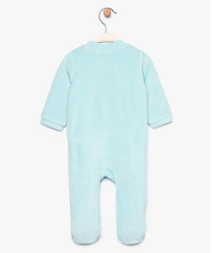 pyjama bebe garcon en velours a motif koala bleu8914501_2