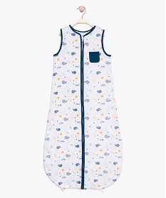 GEMO Gigoteuse bébé spéciale siège auto avec motifs marins Multicolore