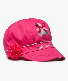 chapeau bebe fille gavroche details argentes - lulu castagnette rose8921001_1