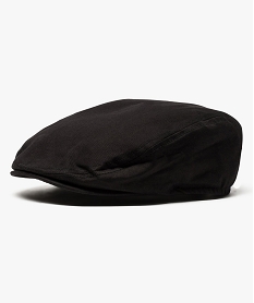 GEMO Casquette en toile unie pour homme Noir